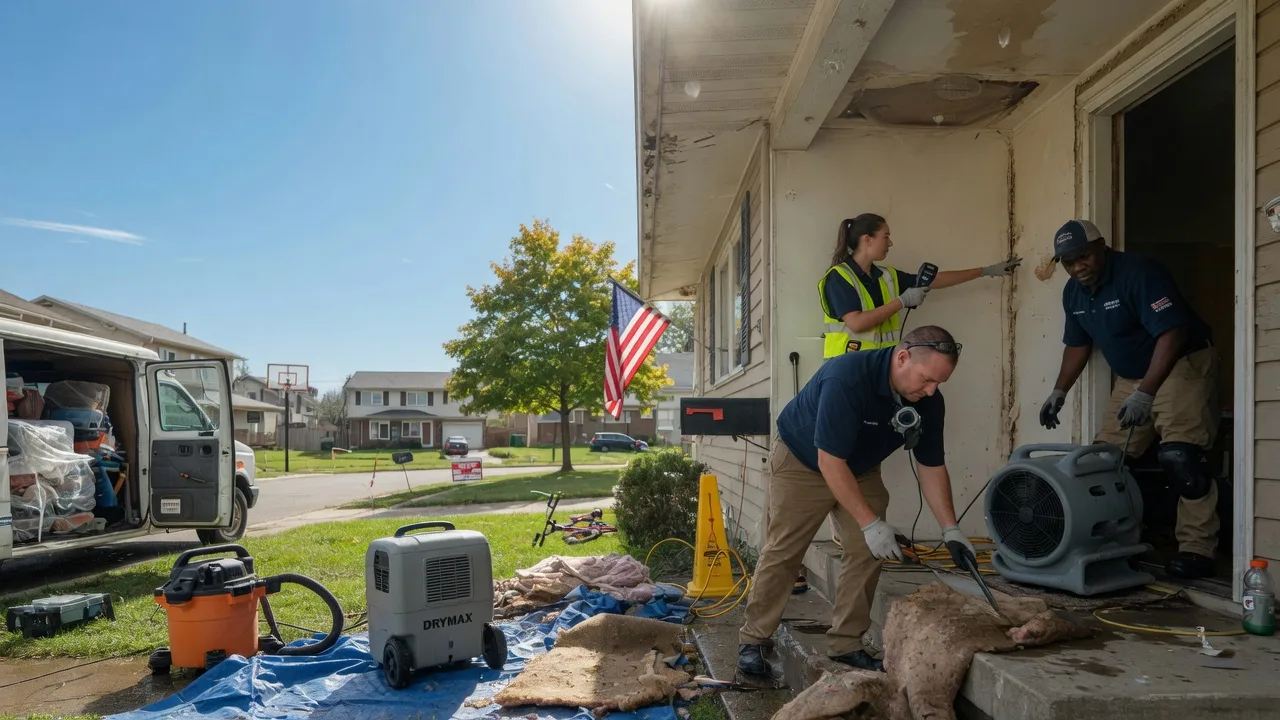 Water Damage Restoration in Marcellus, MI near me
